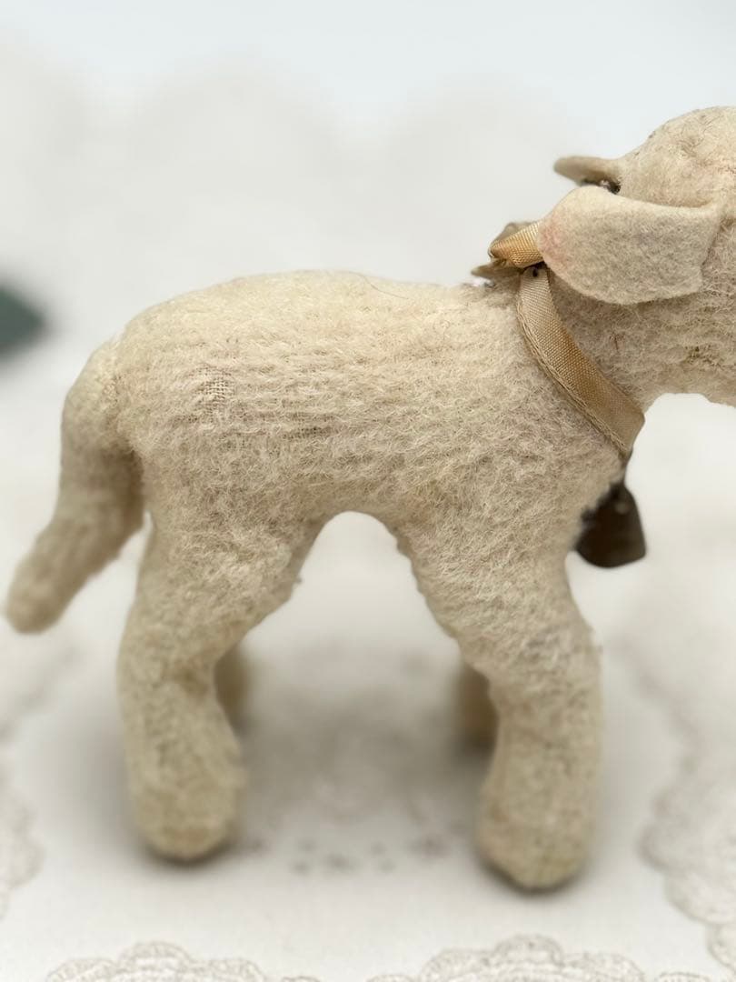 シュタイフ☆Lamby 10cm☆最小サイズ/ヒツジのランビー/ひつじ/羊/ラム