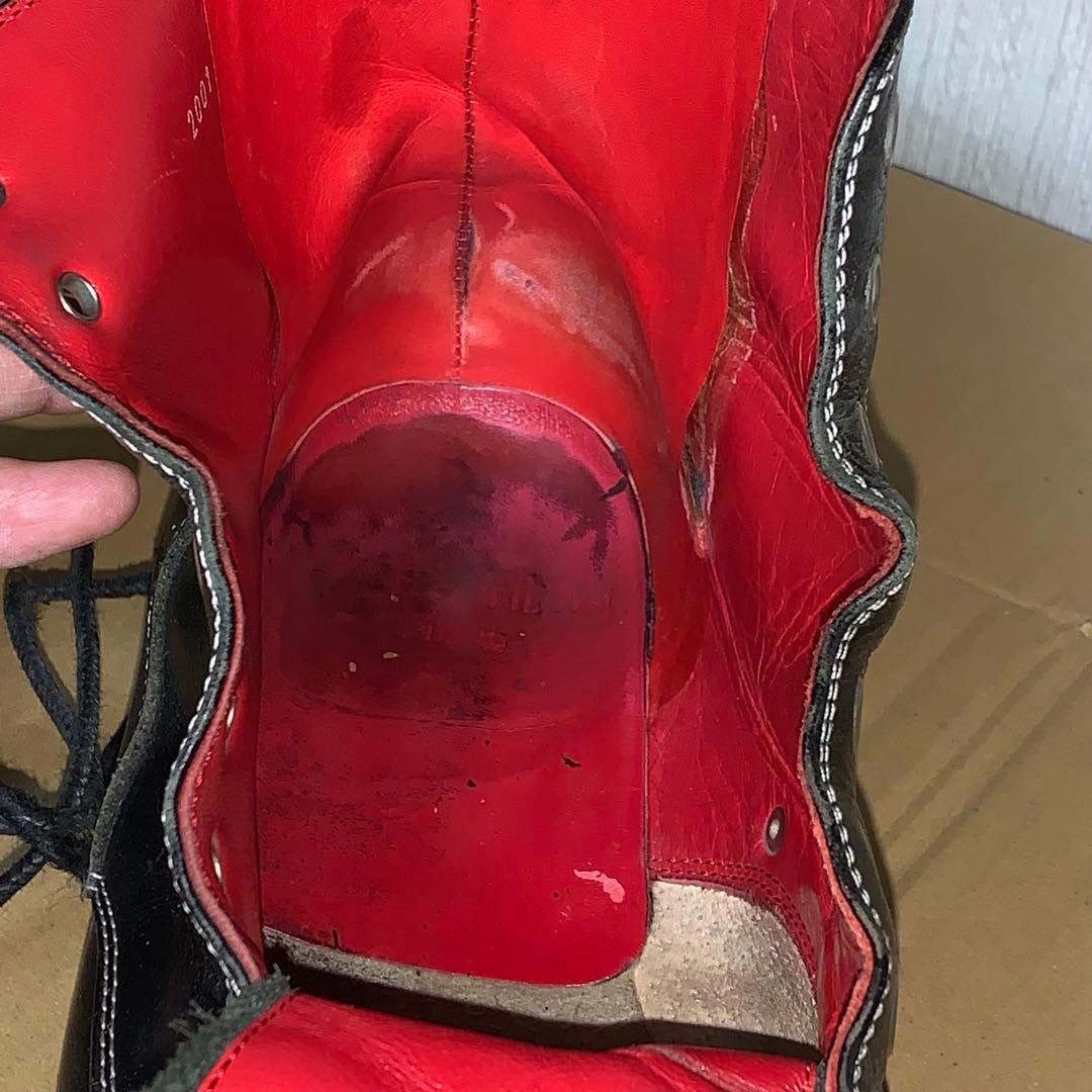 EVISU エヴィス 山根靴店 2001レザーレースアップブーツ ワークブーツ