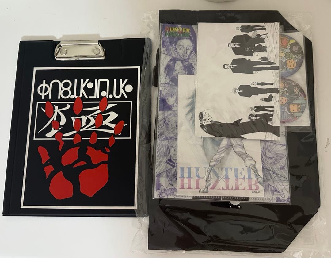 ハンターハンター 幻影旅団セット 脱出ゲーム バインダー 非売品