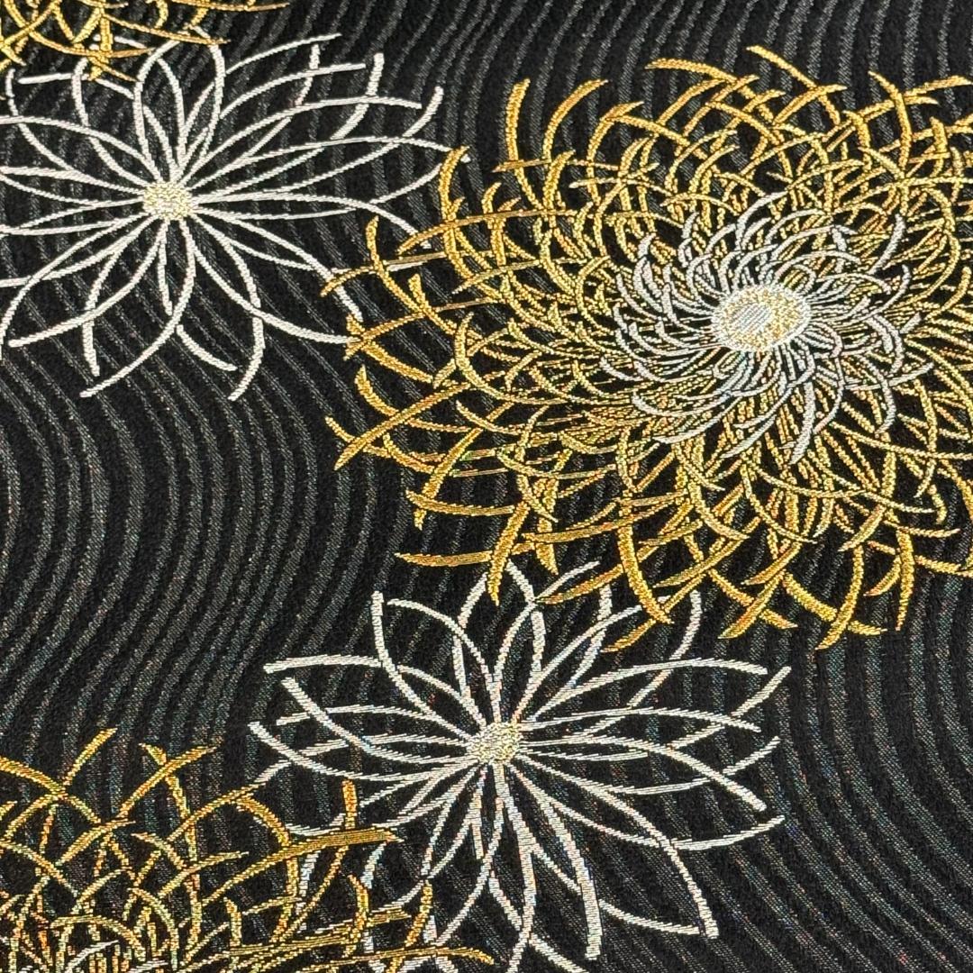 訳あり 名古屋帯 西陣織 千地泰弘 菊 - メルカリ