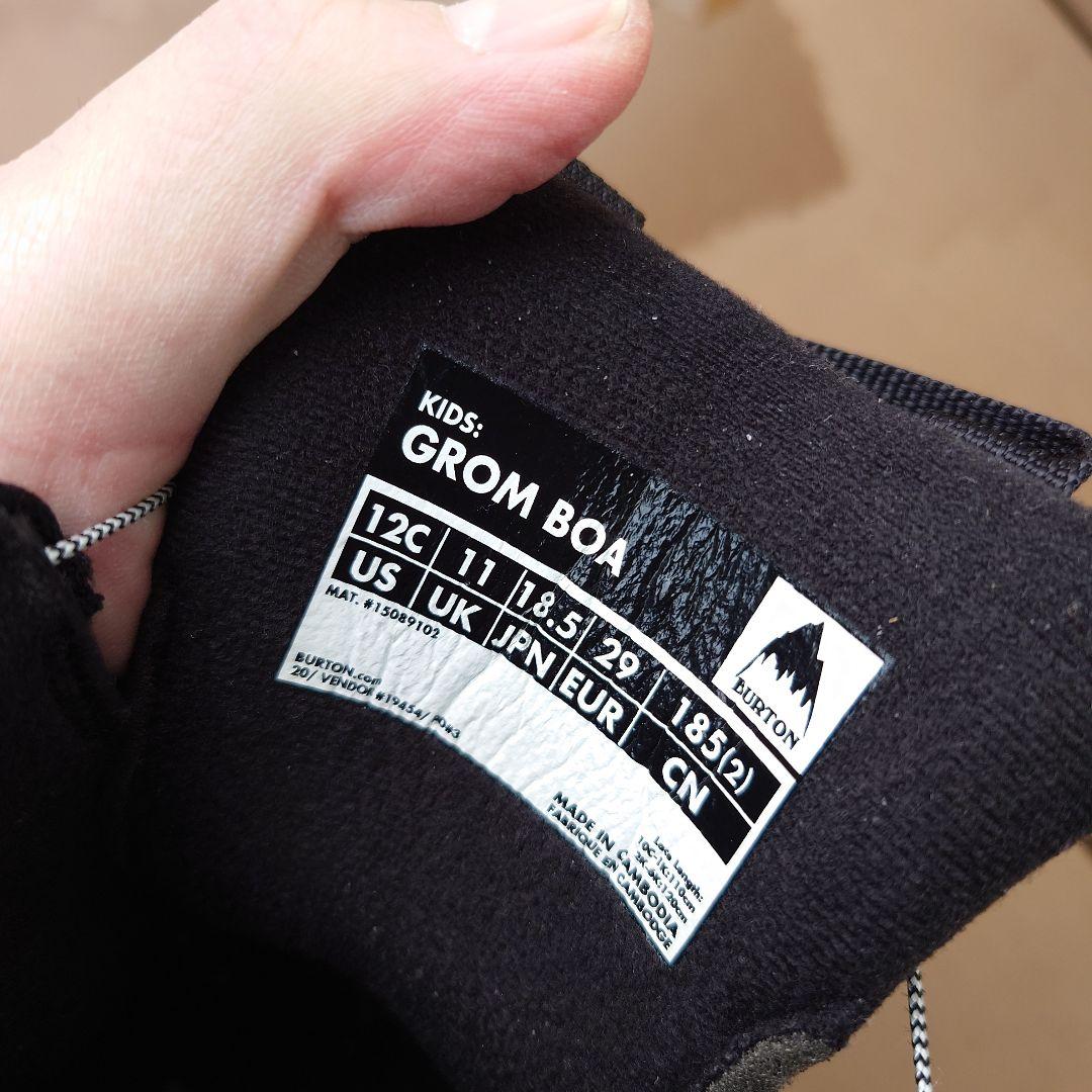 BURTON Grom Boa バートン キッズ ブーツ 18.5cm