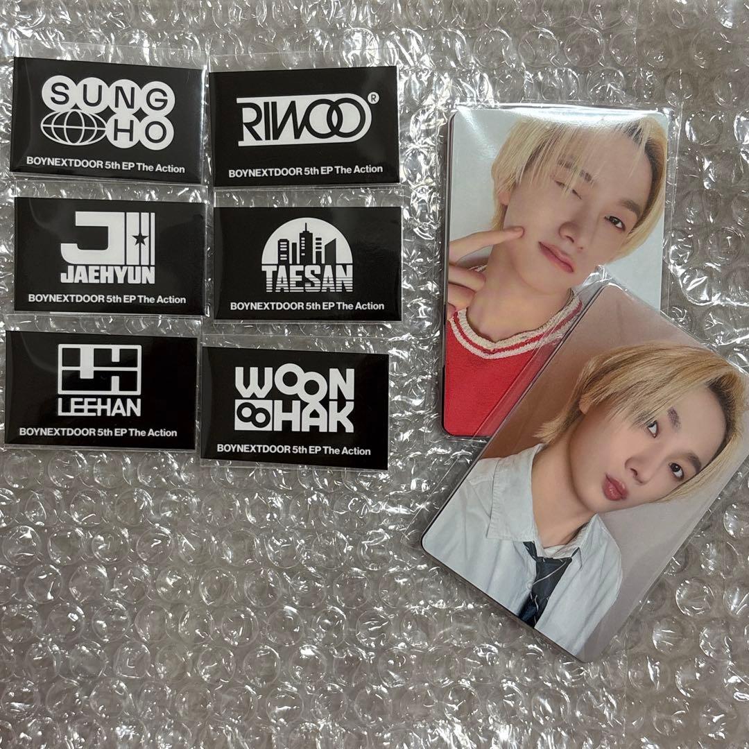 boynextdoor 特典ステッカー トレカ2種12枚 - メルカリ