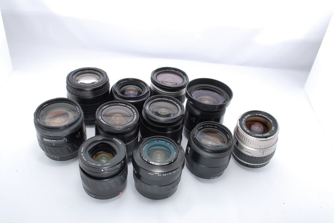 ジャンク品】レンズ まとめ売り Canon SIGMA MINOLTA 11