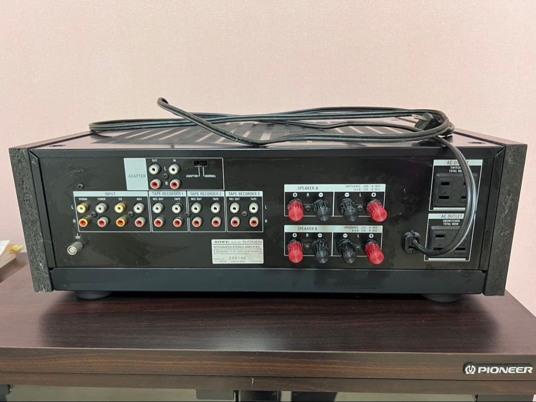 SONY 333ES アンプ EXTREME HIGH SENSITIVITY - メルカリ