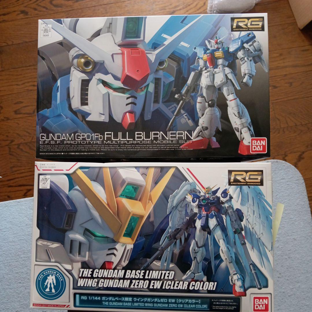 ロボット RG GUNDAM GP01Fb & ZERO EW (CLEAR COLOR) Amazon.co.jp: RG 1/144 Wing Gundam Zero EW [Clear Color] Plastic