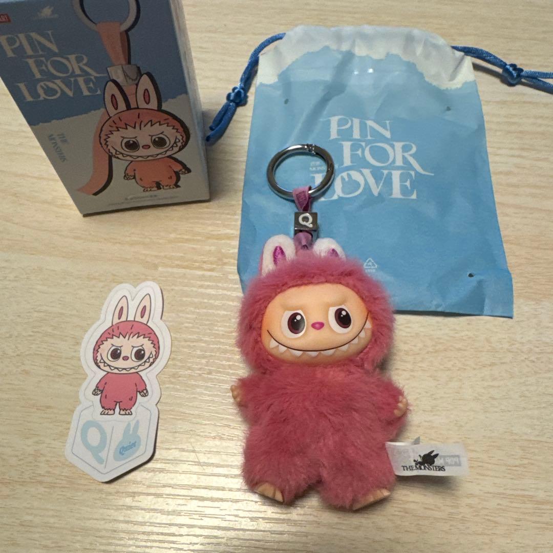 正規品)イニシャルラブブ 【Q】 PIN FOR LOVE ピンク - メルカリ