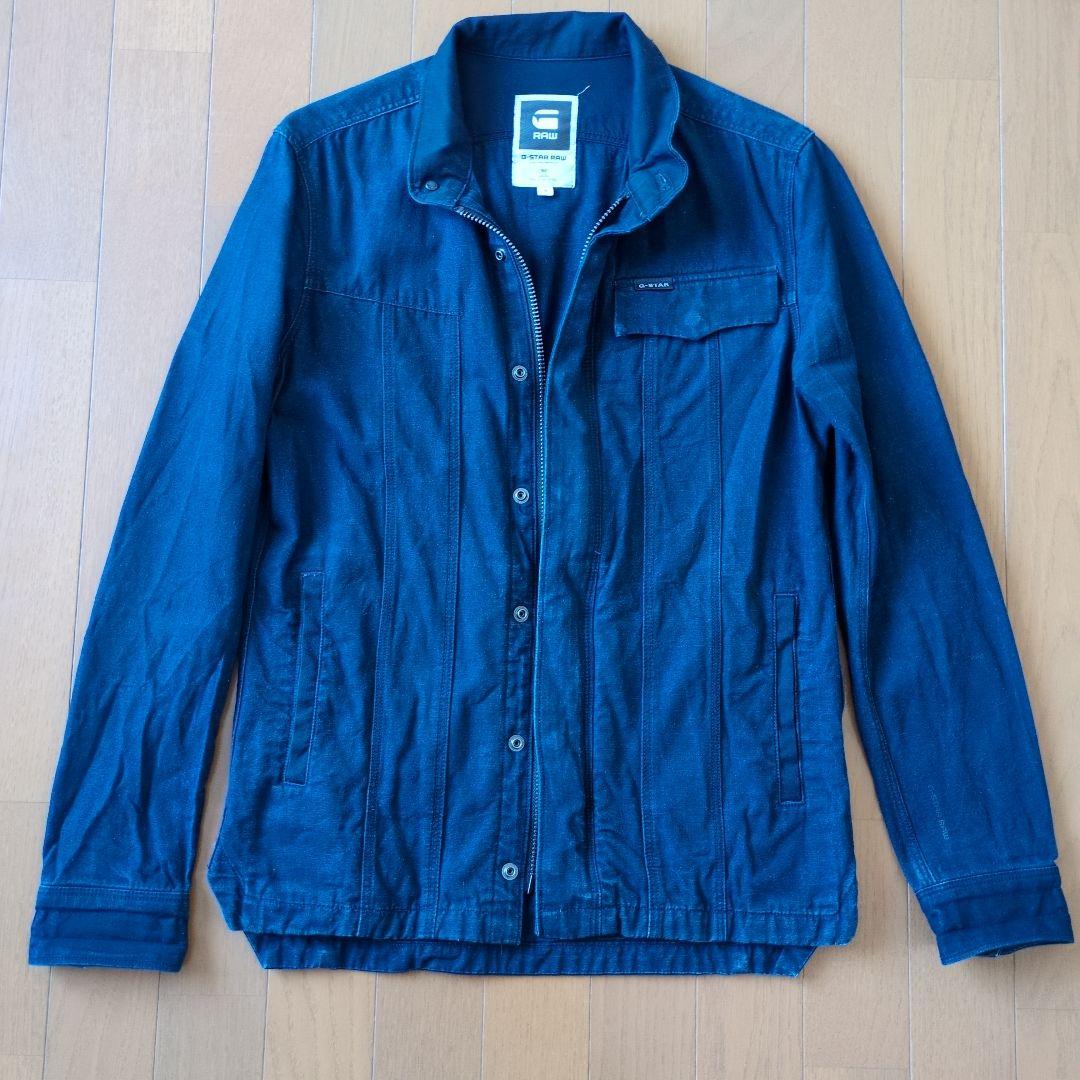 G-Star RAW ダークブルー ジャケット - メルカリ