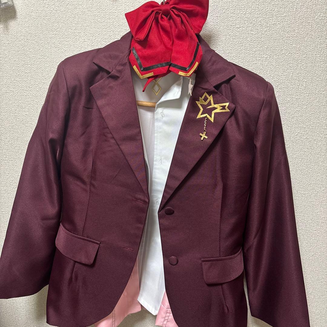 にじさんじ星川サラコスプレ衣装&ウィッグ&スクバセット