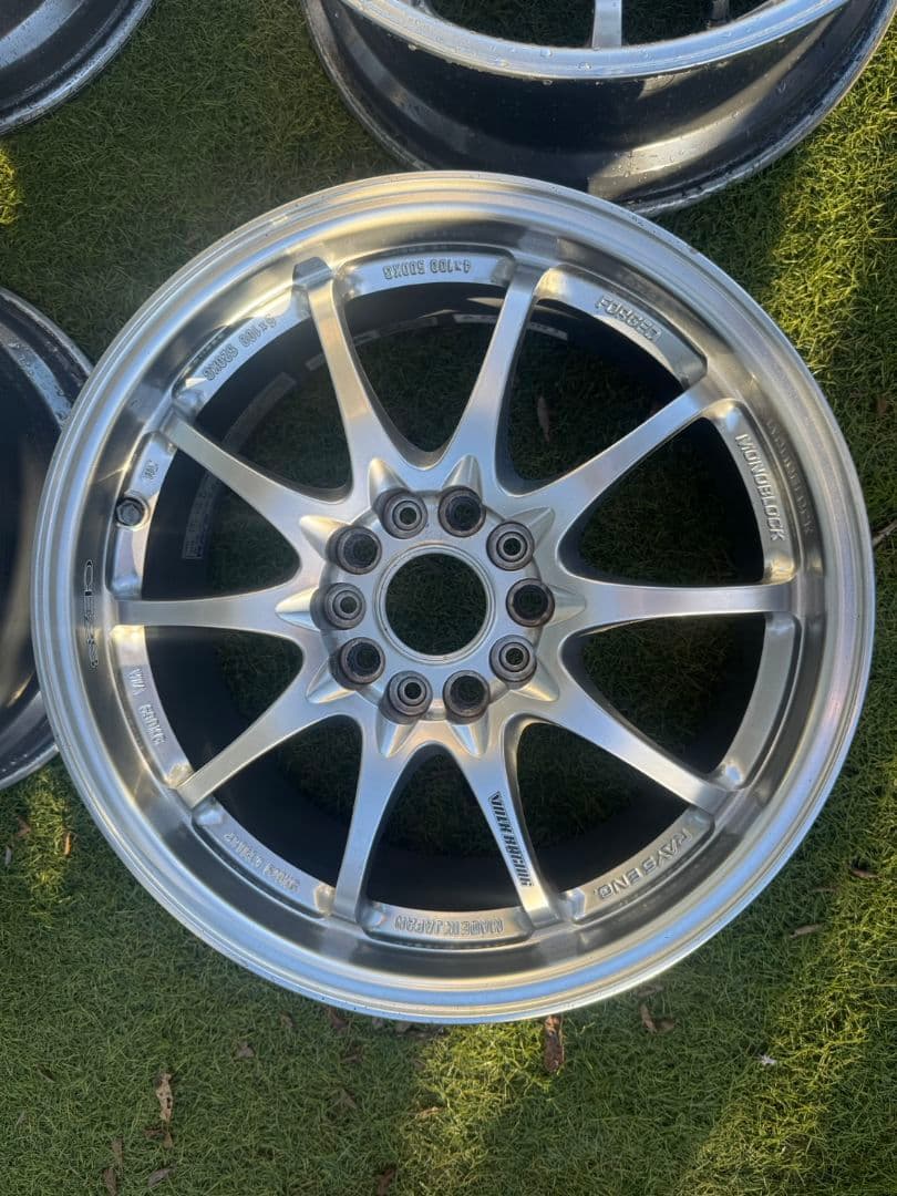 ②rays volkracing ce28 17インチ 7.5j 2本