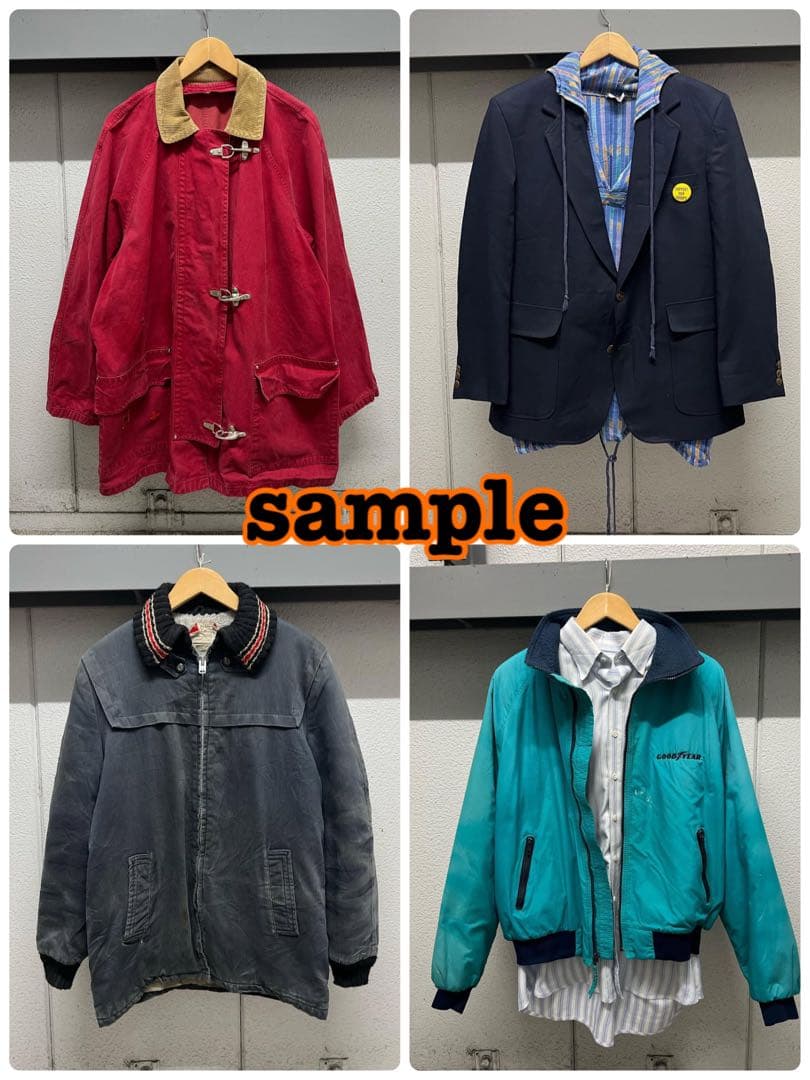 古着ベール ジャケットmix 50kg 古着卸 仕入れ 未開封 - メルカリ