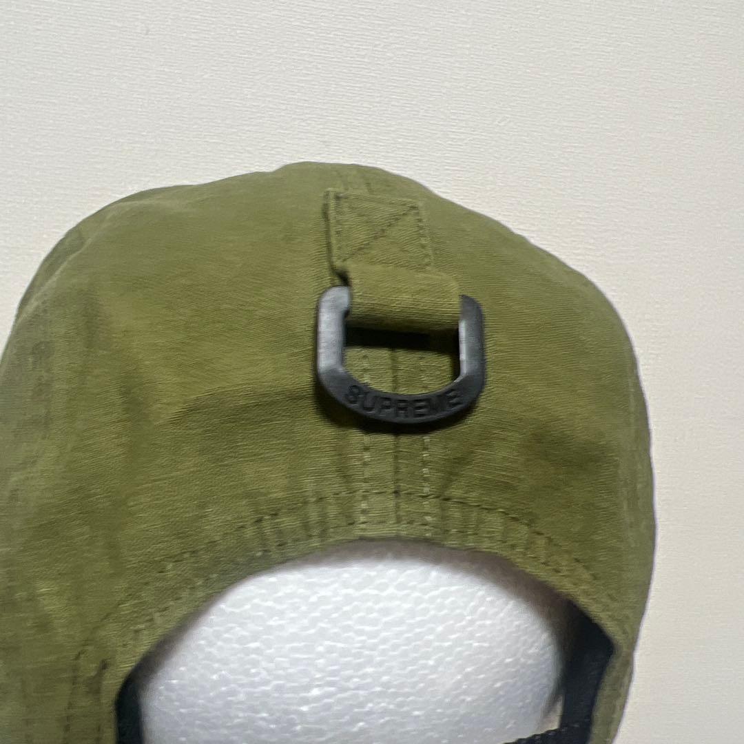 SUPREME オリーブ色 キャップ - メルカリ