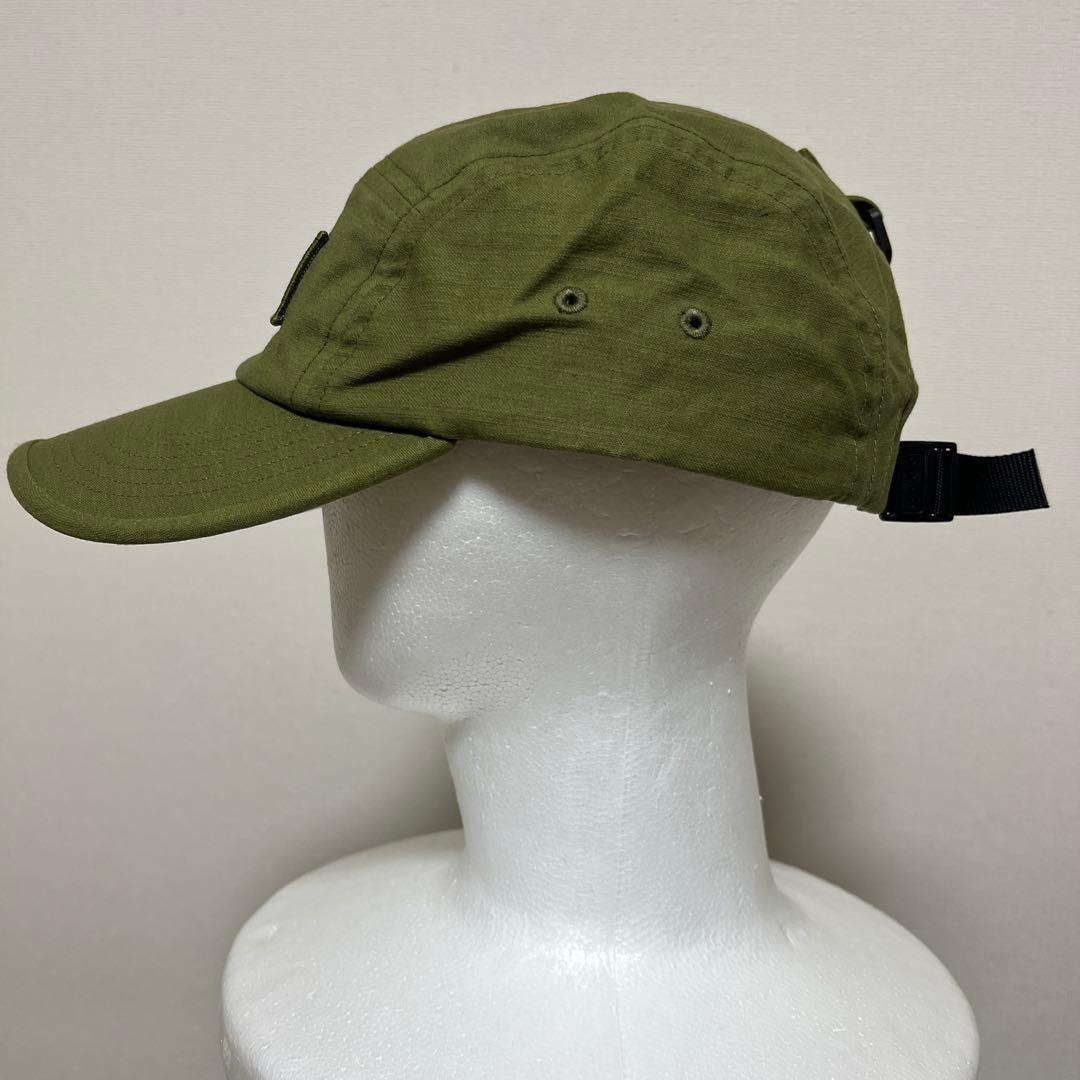 SUPREME オリーブ色 キャップ - メルカリ