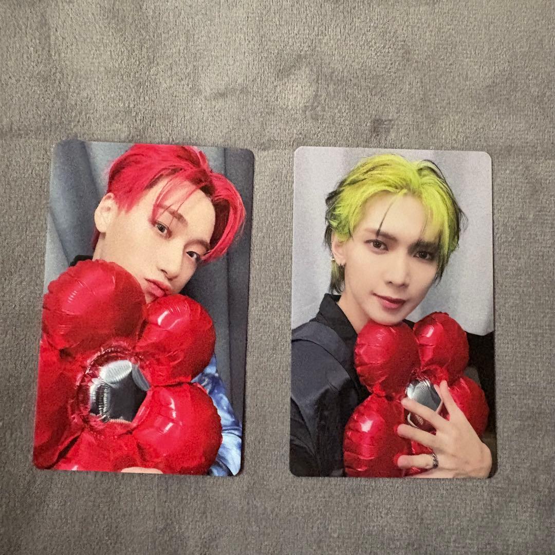 ATEEZ WILL HMV 特典 バルーン お花 コンプ ラキドロ セット