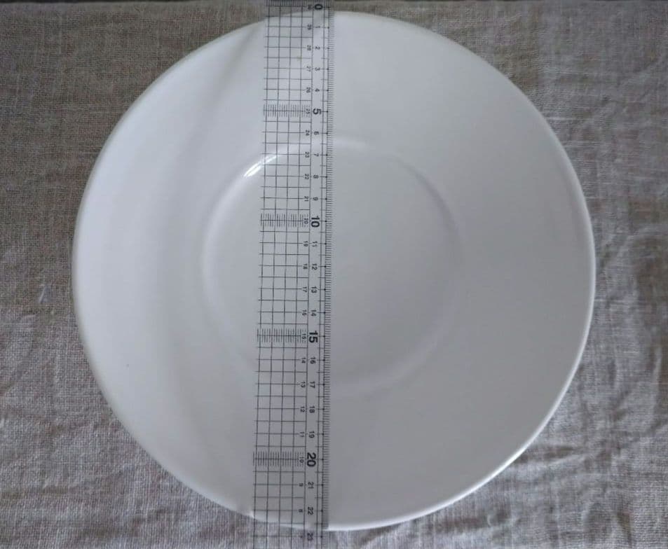 ◇白い器/作家もの◇ 岡田直人さん 00年代 23.5cm　浅鉢 + 豆皿おまけ