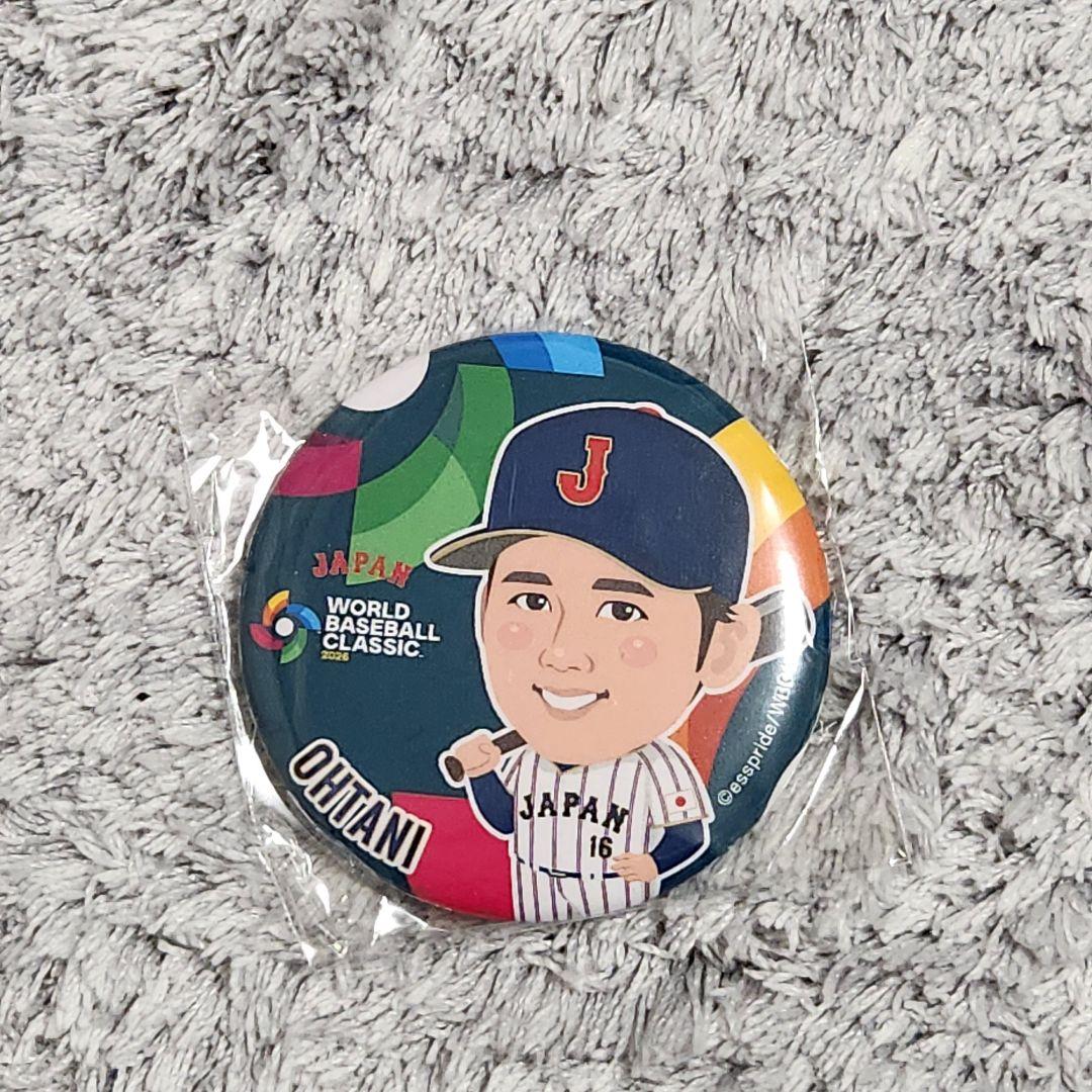 WBC 2026 侍ジャパン 大谷翔平 缶バッジ - メルカリ
