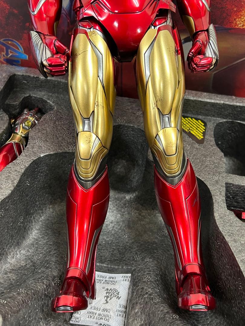 ホットトイズ アイアンマン マーク85 ヴァリアント・ヘッド交換 - メルカリ