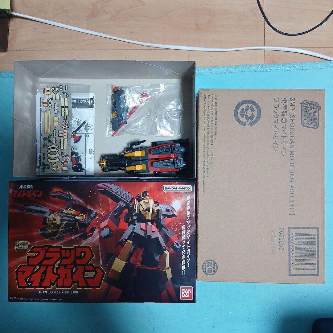 smpマイトガインのBANDAI ブラックマイトガイン SMP [SHOKUGAN MODELING PROJECT] 勇者特急マイトガイン ブラック