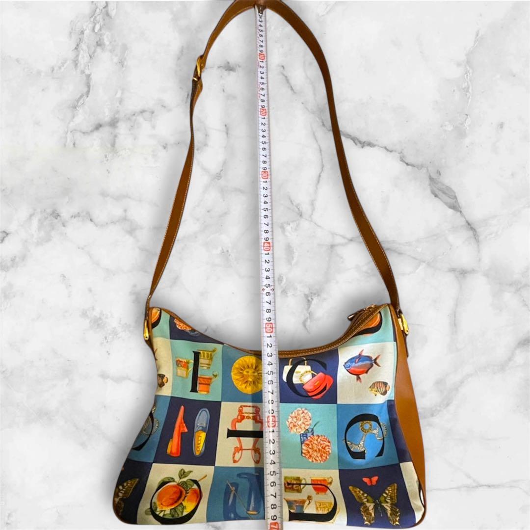 激レア】GUCCIオールドグッチ シモ ショルダーバッグ バンブー レザー