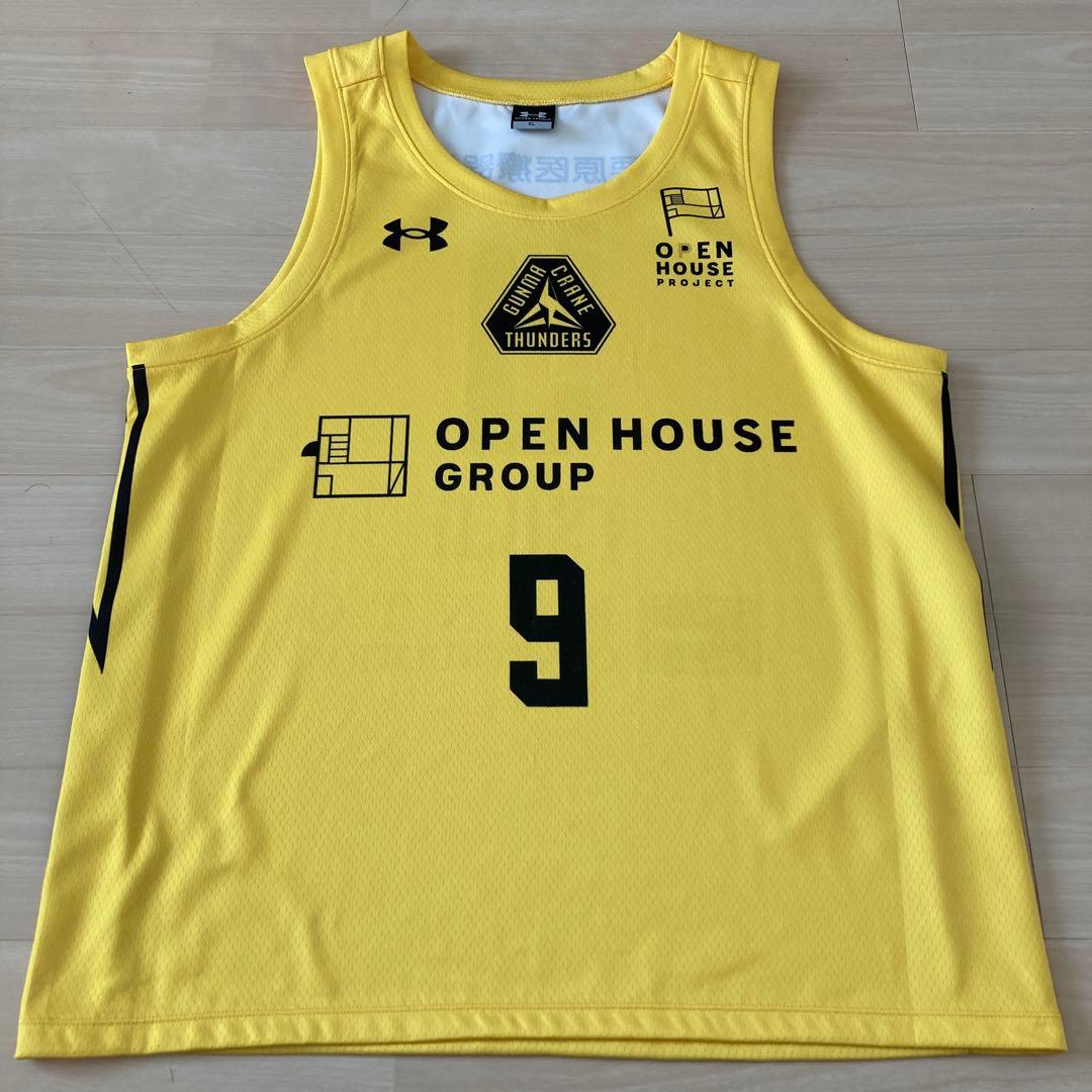 群馬クレインサンダーズ レプリカユニフォーム #9 辻直人 24-25