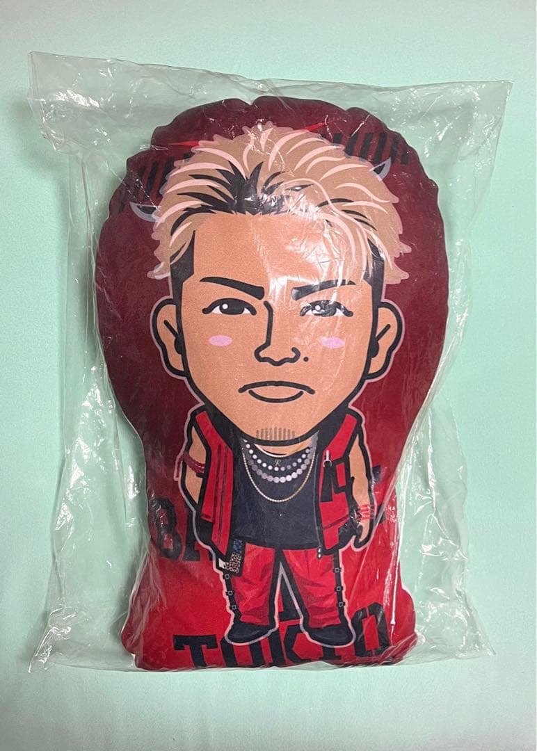 THE RAMPAGE 武知海青 クッション 中古】クッション・本体 武知海青(THE RAMPAGE) スクエアクッション