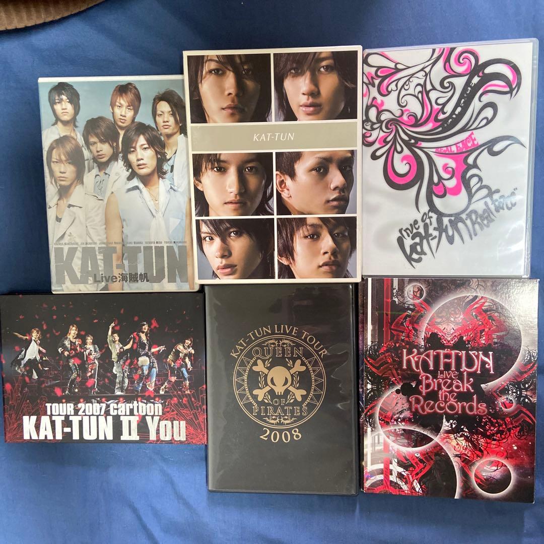 KAT-TUN 初期 アルバム + シングル + ライブDVD - メルカリ