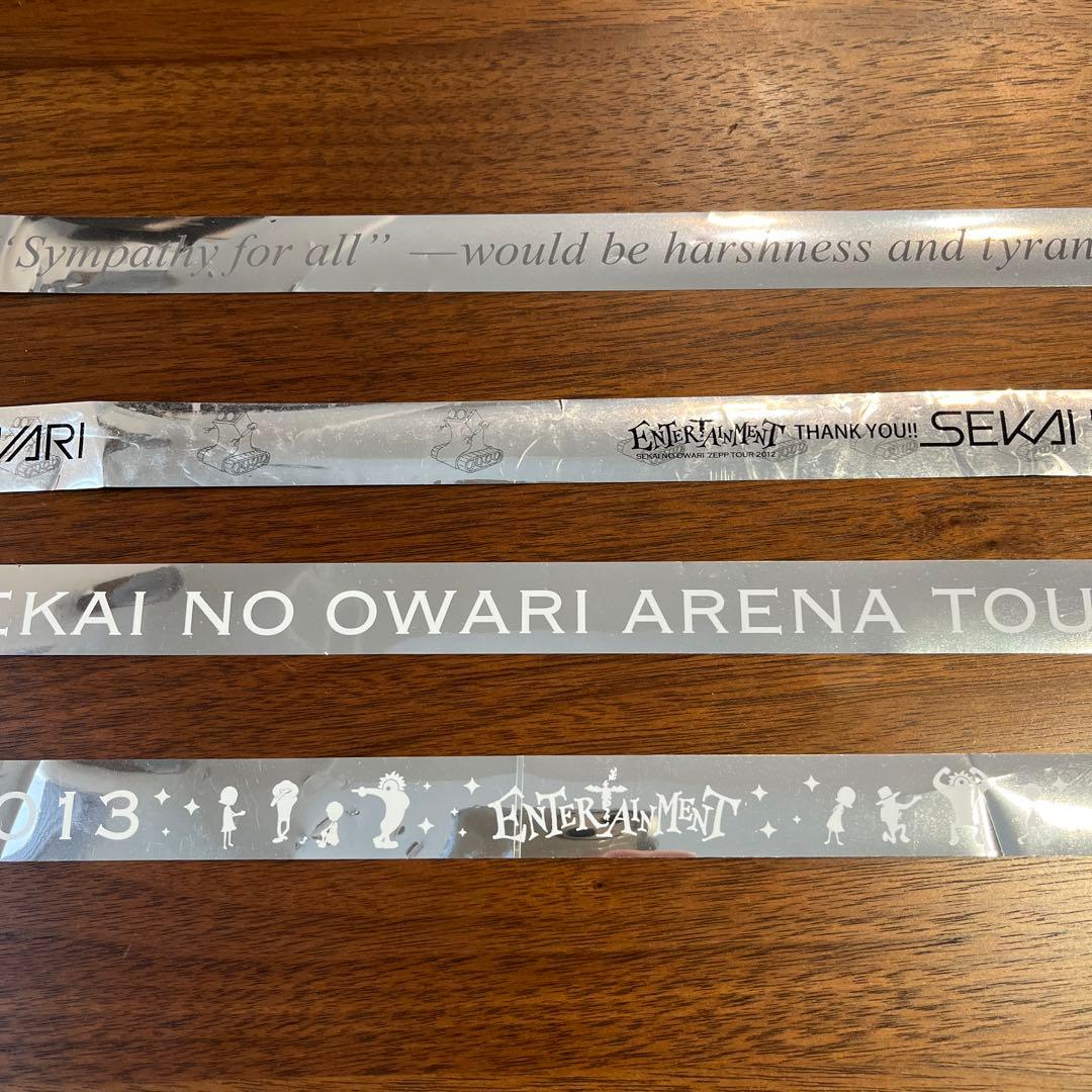 SEKAI NO OWARI ライブ 銀テープ - メルカリ