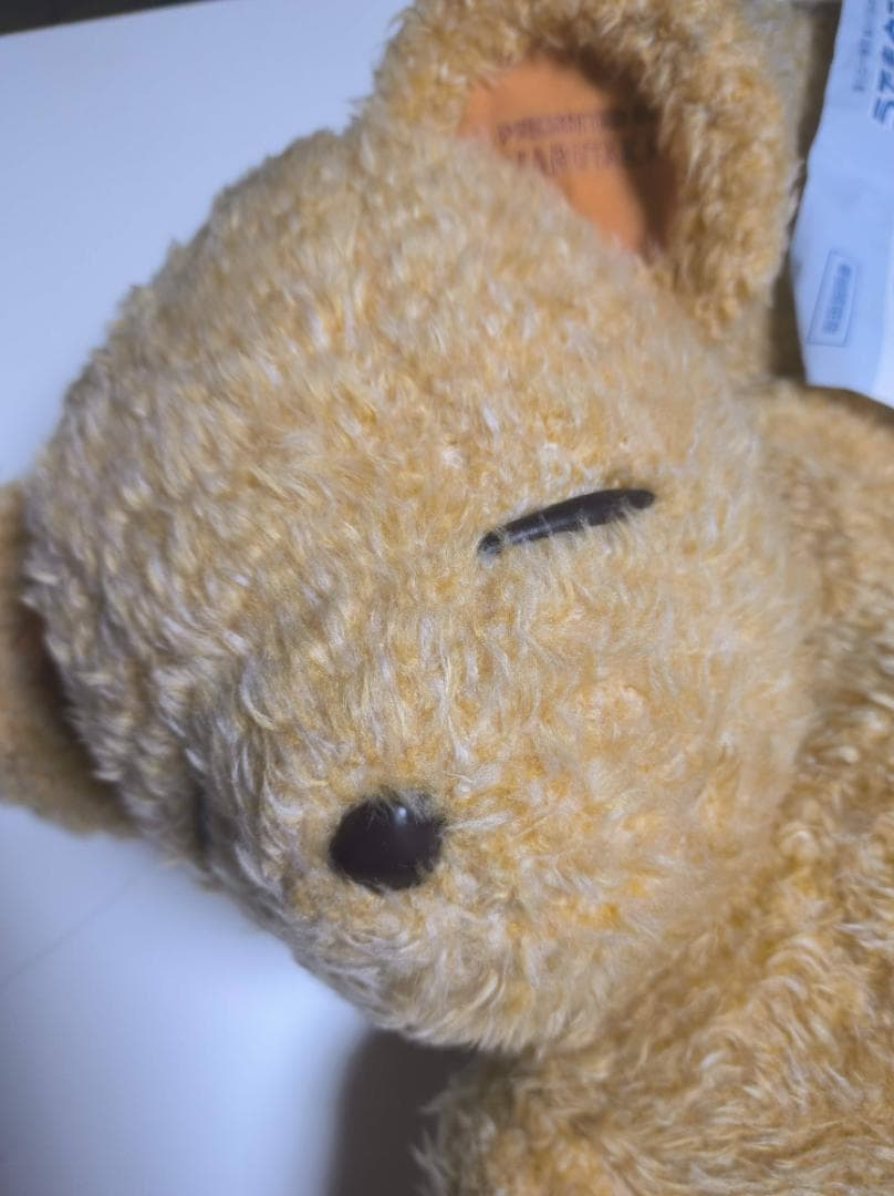 美品 うでまクマ ヘペル 小さな子の添い寝 腕枕ぬいぐるみ [80cm] 抱き