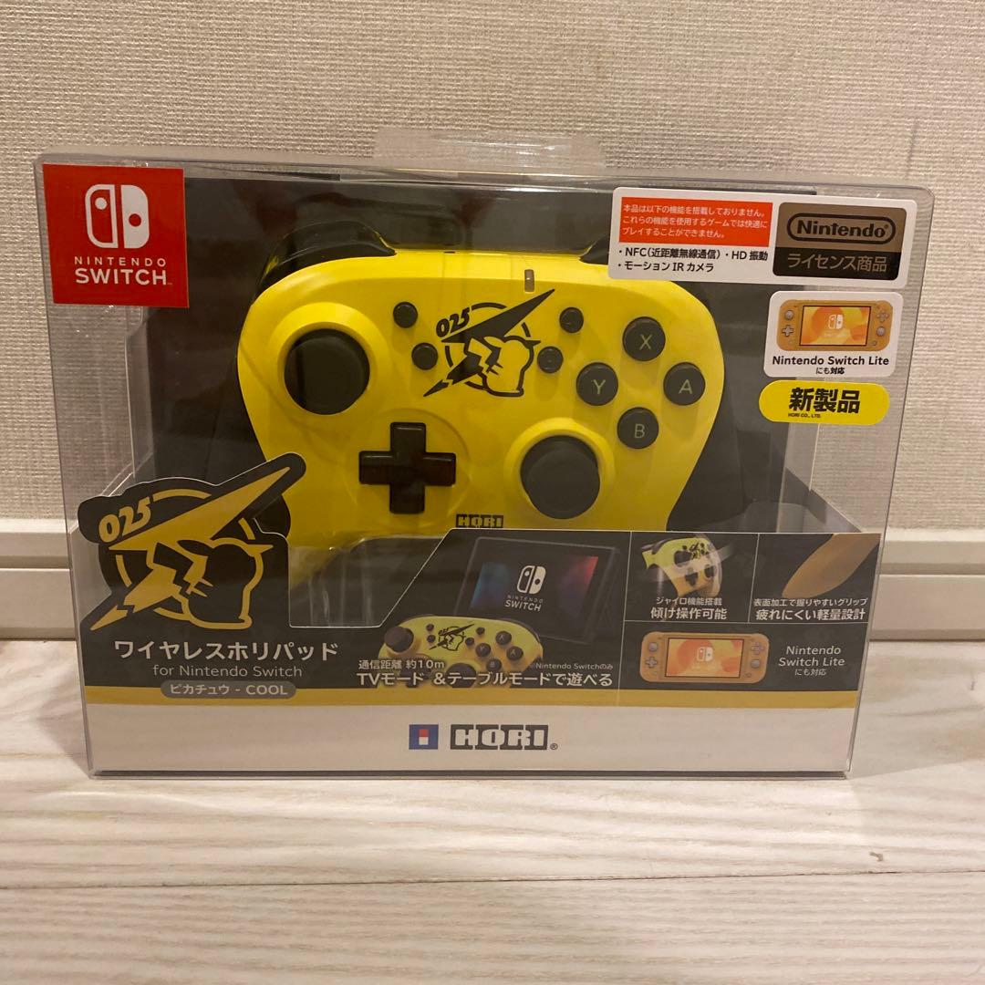 SWワイヤレスホリパッドピカチュウ COOL 株式会社 HORI | ワイヤレスホリパッド for Nintendo Switch