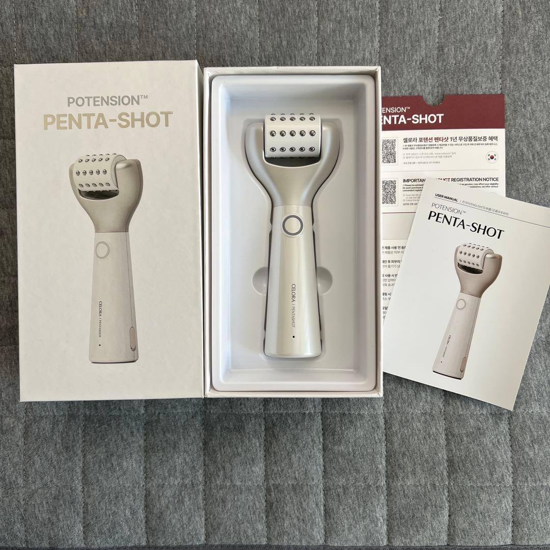 セロラバイ　POTENSION PENTA-SHOT 美顔器 楽天市場】【セロラバイ公式】ペンタショット1日5分・毛穴の目立ち