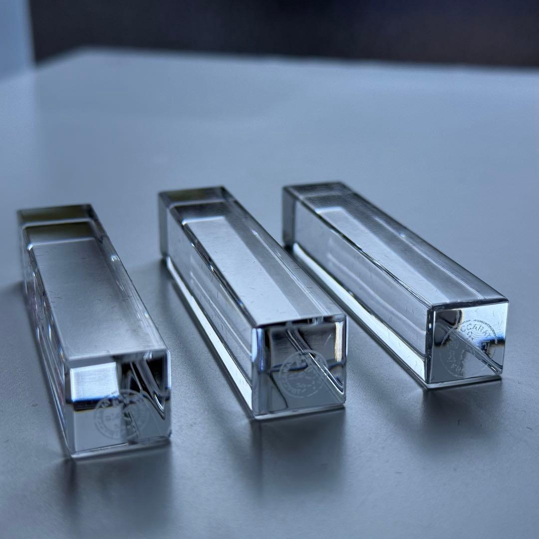 極美品♪オールドバカラ Baccaratカトラリーレスト箸置き6本