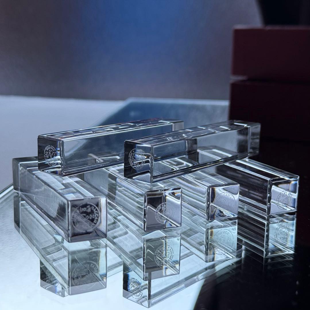 極美品♪オールドバカラ Baccaratカトラリーレスト箸置き6本