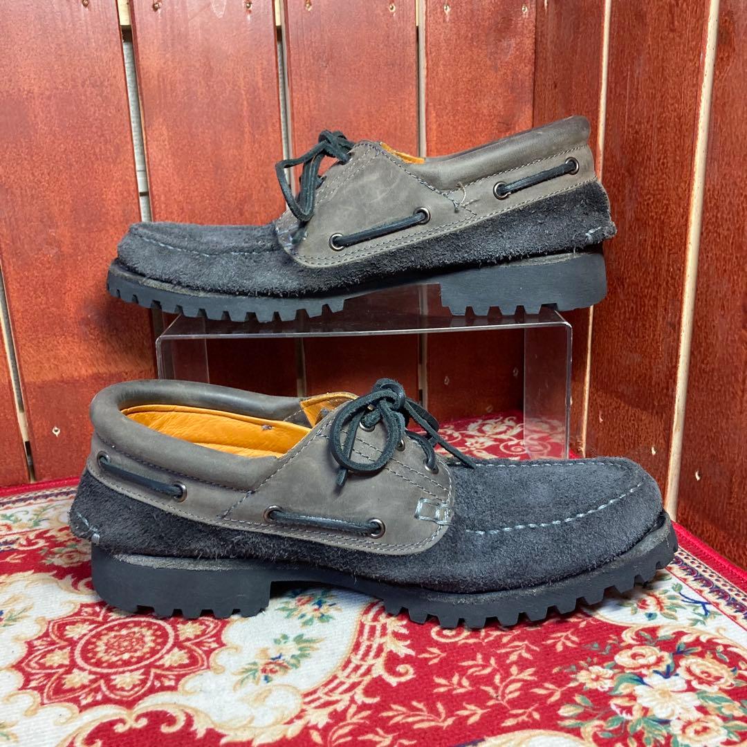 Timberland 3eye スリーアイ　26.5cm 薄いブラック/グレー