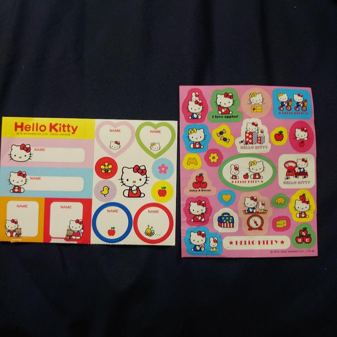 平成レトロ 当時物 希少品 ハローキティ キティちゃん シール - メルカリ