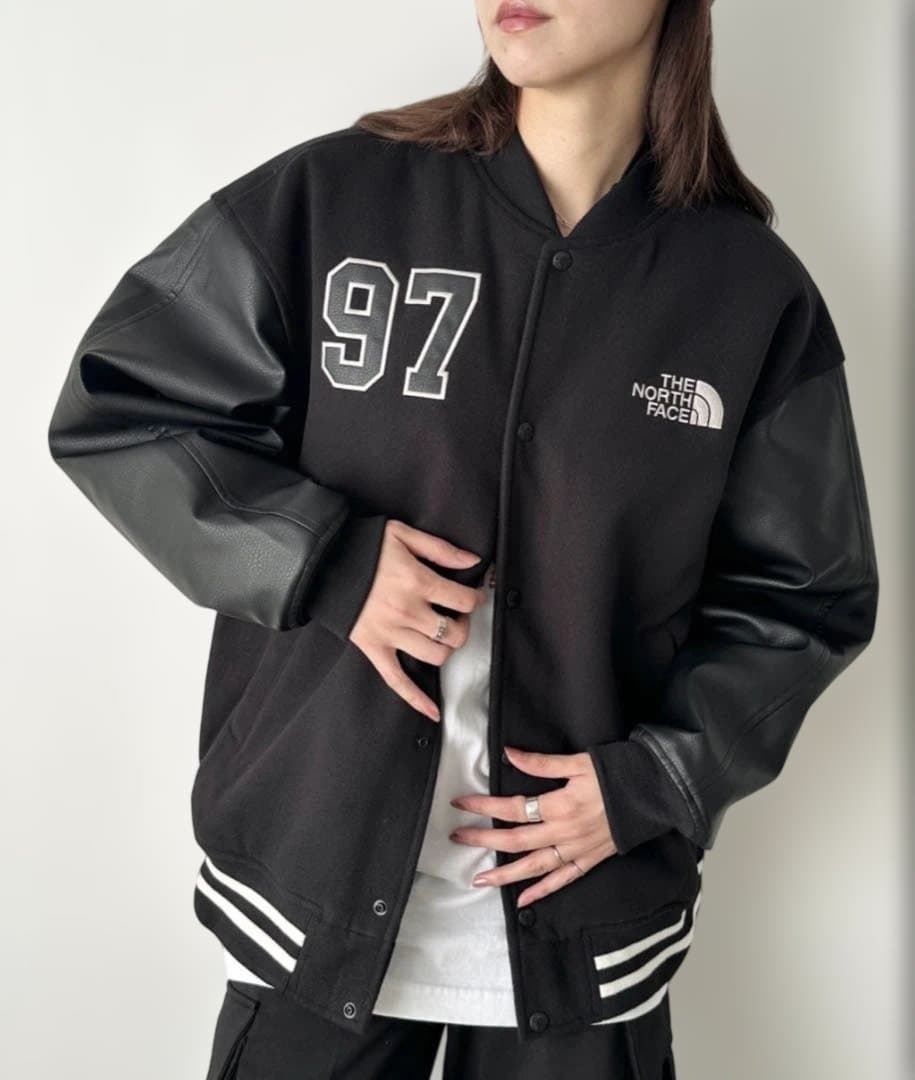 ノースフェイス スタジャン VARSIT バーシティー ジャケット メンズ XL
