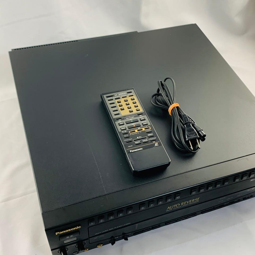 動作品》Panasonic LX-K680 レーザーディスクプレイヤー - メルカリ