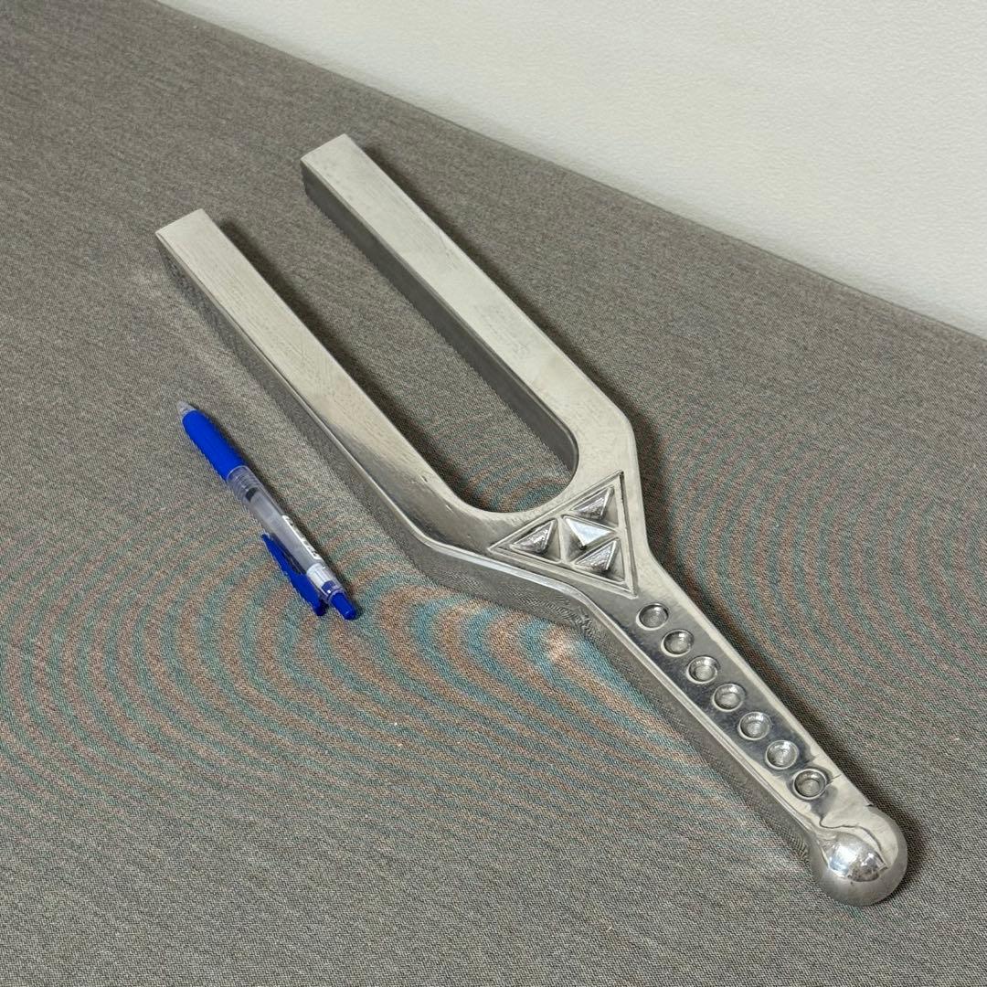 年末特価※【希少】E324Hz 大型音叉 スピリチュアル開運 治癒 美しい音色