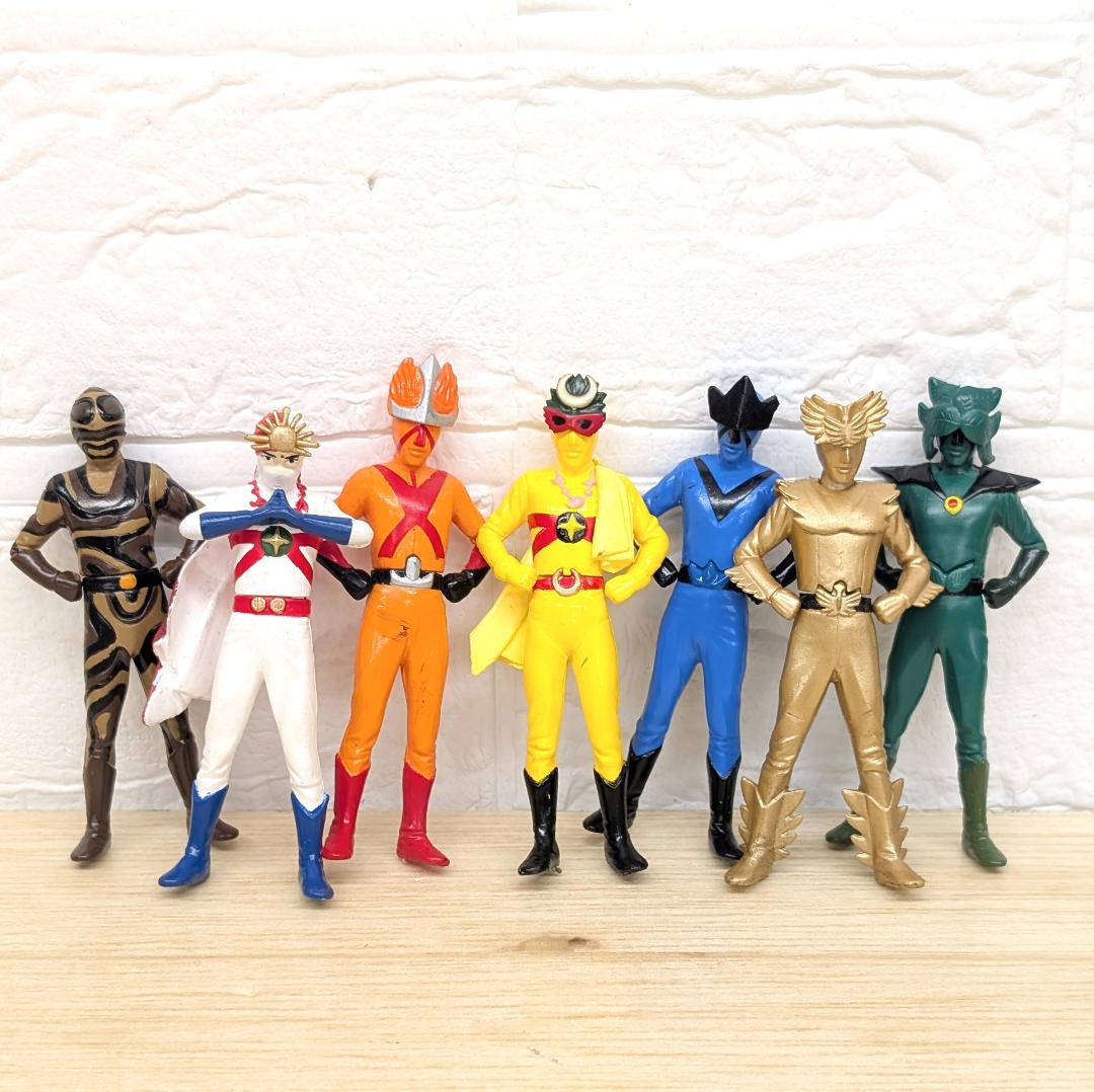 全7種セット HG レインボーマン コンプ レトロ レア 希少 ガシャポン