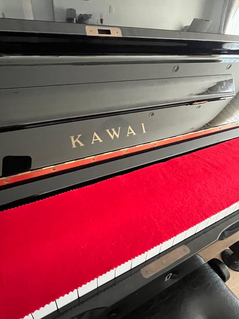 《2/7(土)まで値下げ》KAWAI アップライトピアノ 黒色