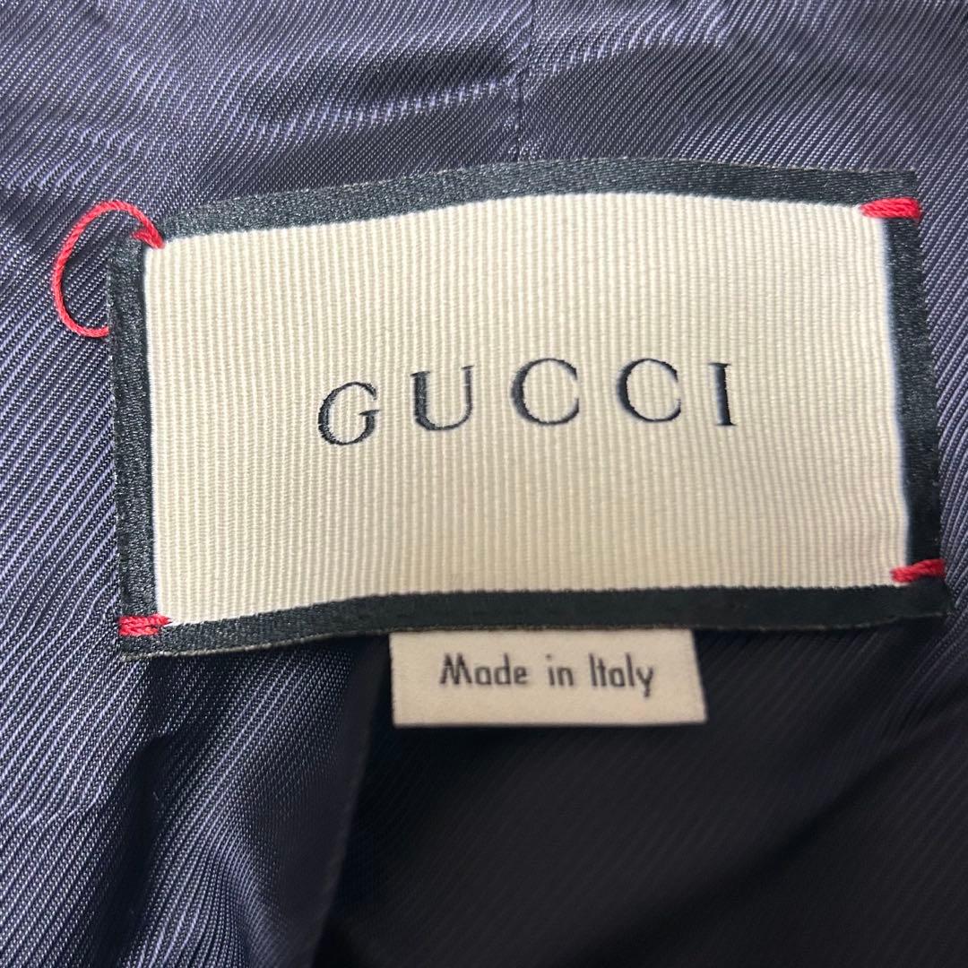 極美品】グッチ ダブルブレストコート ウール Pコート 現行タグ - メルカリ