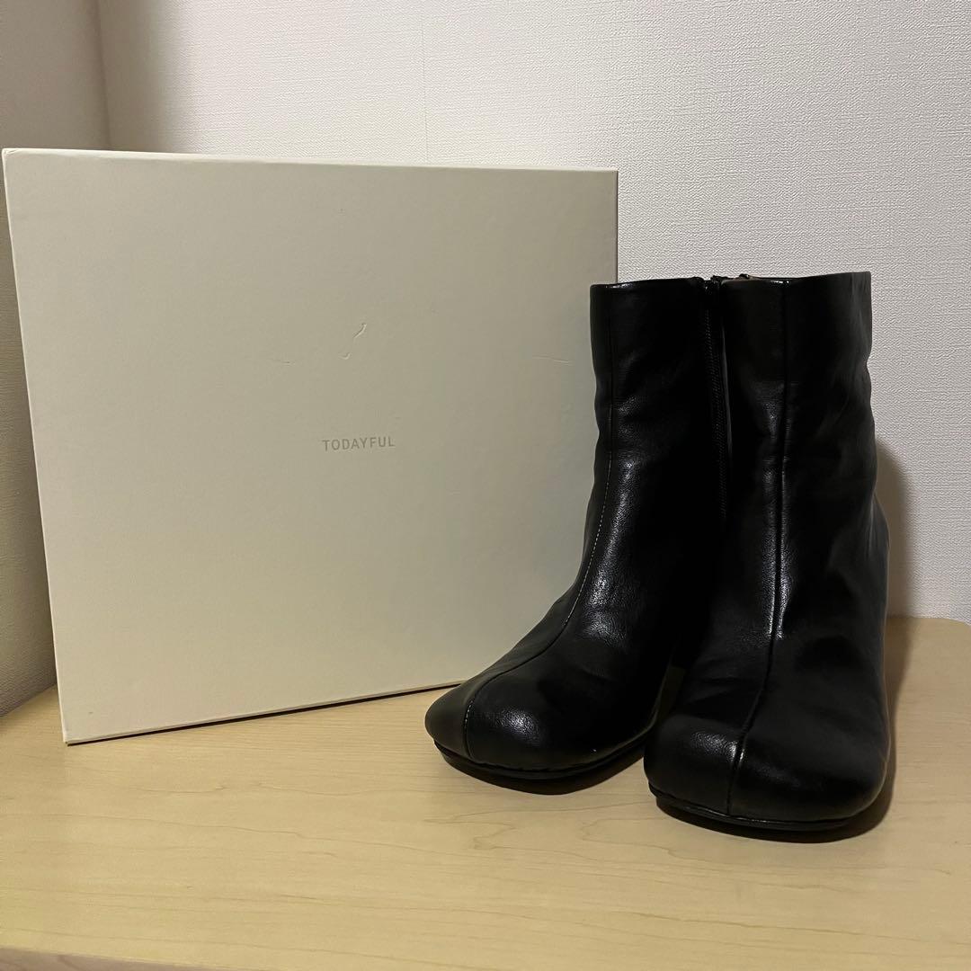 【美品】todayful スクエアショートブーツ 38 TODAYFUL(トゥデイフル) / Life's online store（ライフズ） / Square