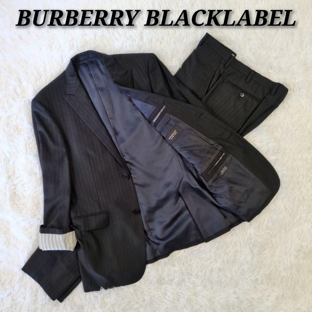 BURBERRY BLACKLABEL スーツ セットアップ 170 ストライプ - メルカリ