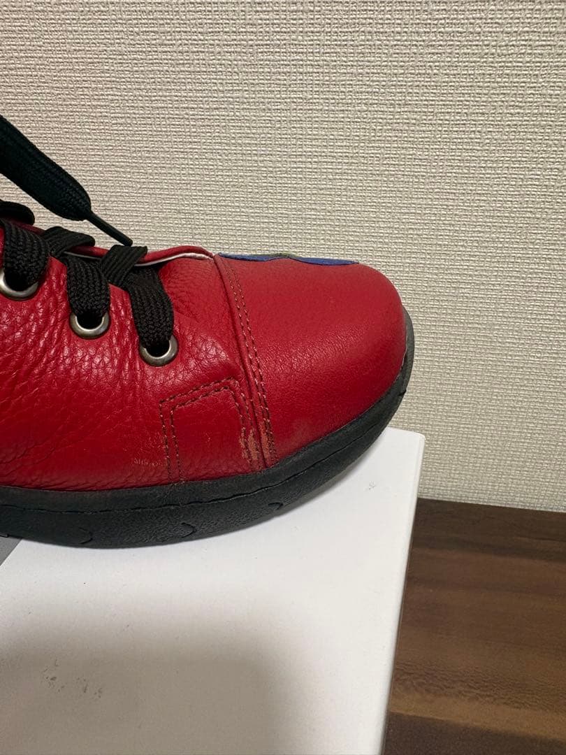 エスタシオン ムーミンリトルミィ コラボ ショートブーツ 赤 - メルカリ