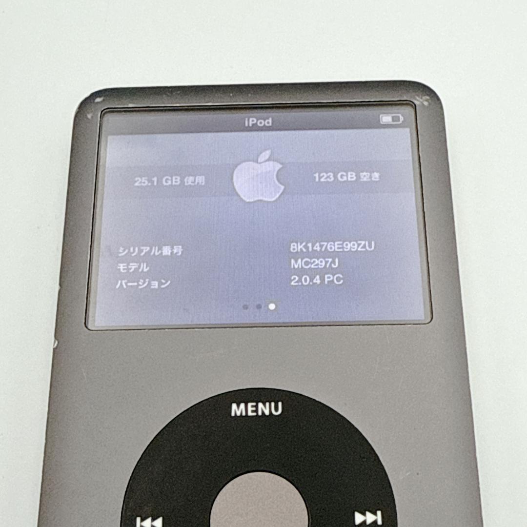 概ね美品】Apple iPod classic 160GB MC297J/A - メルカリ