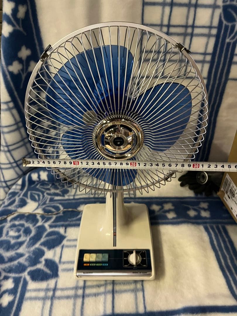 昭和レトロ SANYO 扇風機 EF-6CRN サンヨー - メルカリ