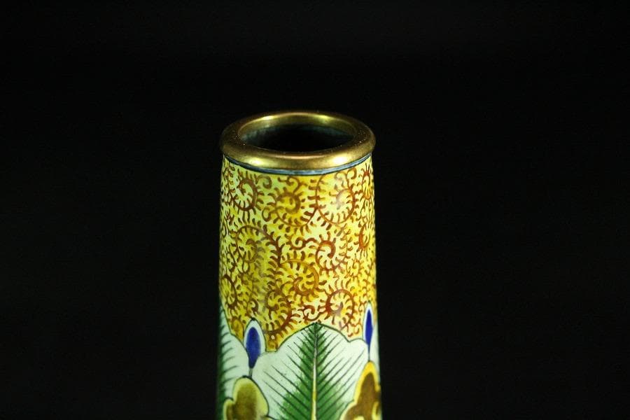 中国美術 琺瑯彩 香炉 箸筒 香合 三揃(K-A831) - メルカリ