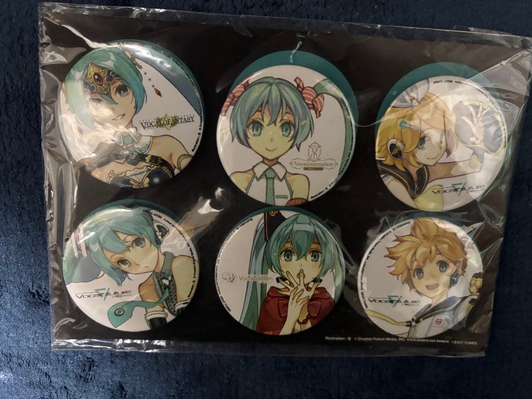 激レア☆【初音ミク】EXIT TUNES 缶バッジ Vocalofuture - メルカリ