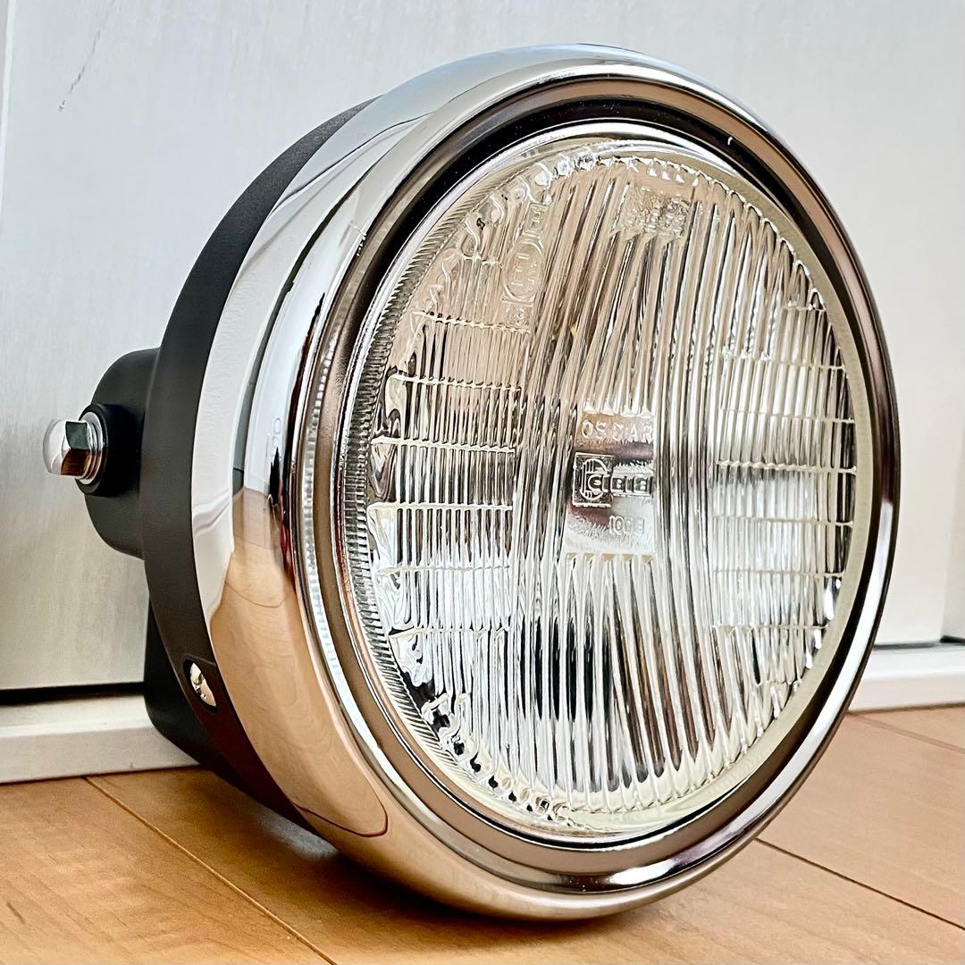 当時物 CIBIE シビエ 凹み ヘッドライト CB400F ホーク マーシャル