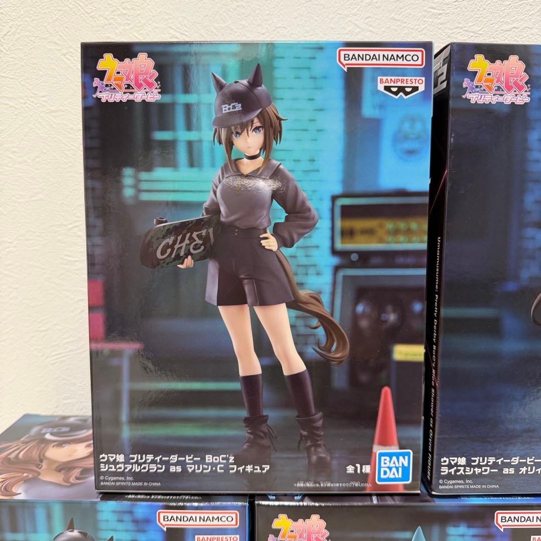 新品未開封】ウマ娘 BoC'z フィギュア 5体コンプリート まとめ売り
