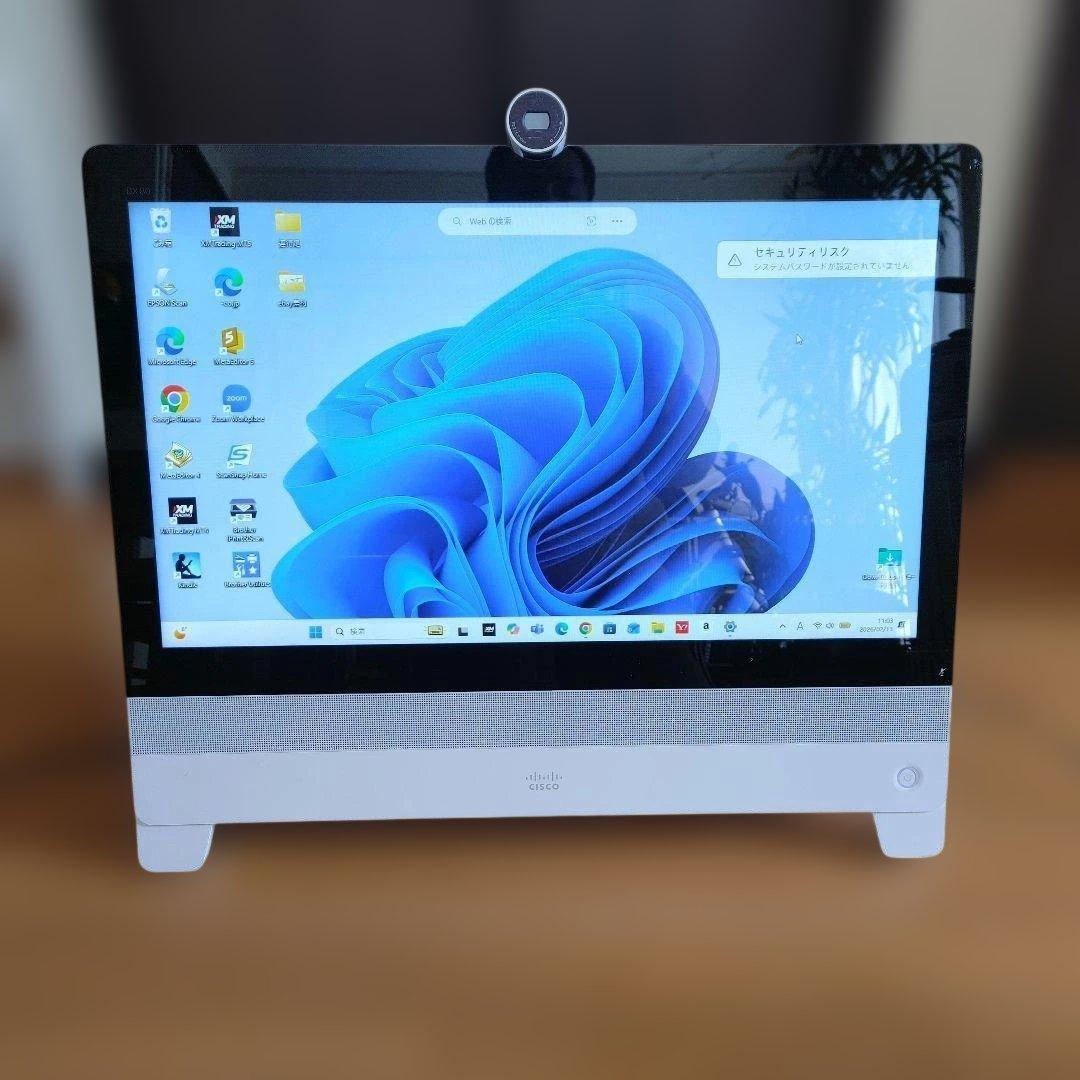 動作確認済】Cisco Webex DX80 テレワーク・Web会議用モニター - メルカリ
