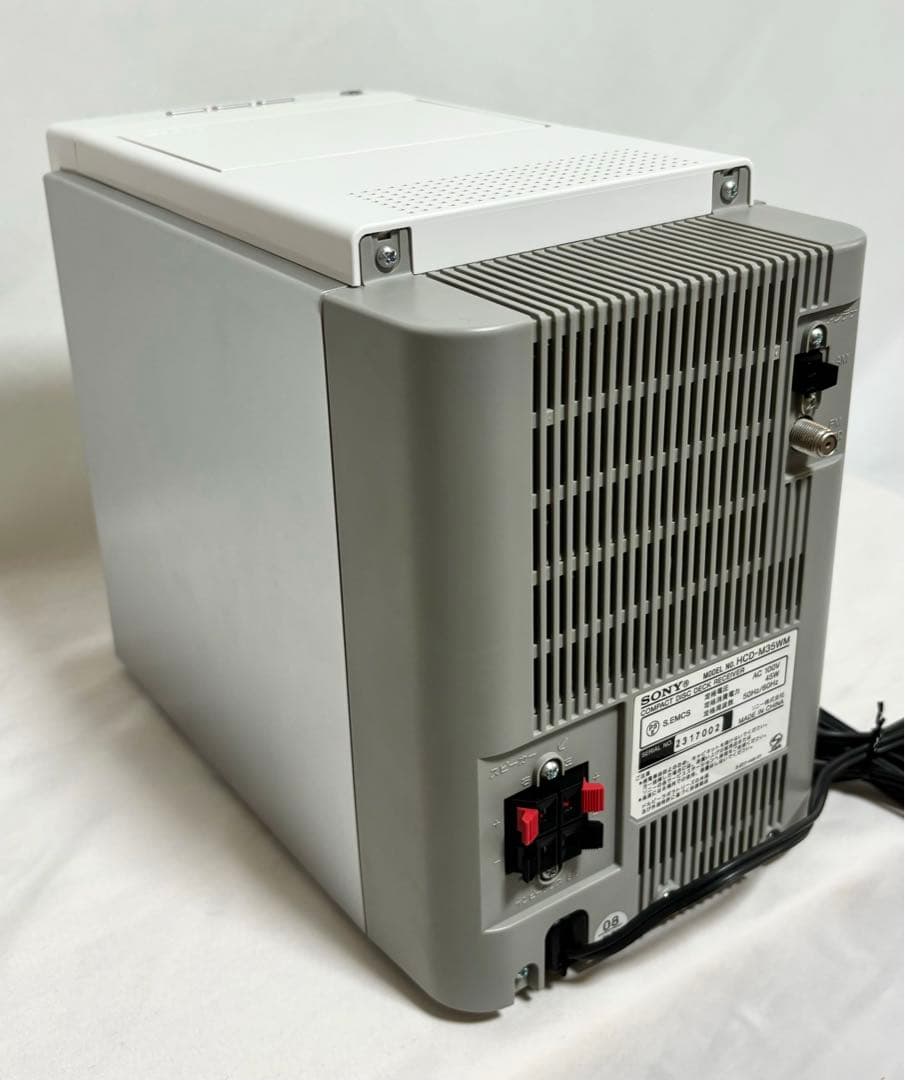 SONY CD/MDコンポ CMT-M35WM 2008年製 - メルカリ